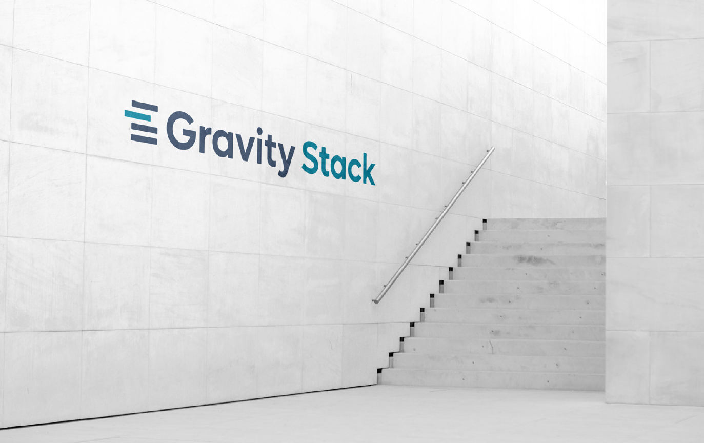 Gravity Stack Rebrand Concept 2 wall